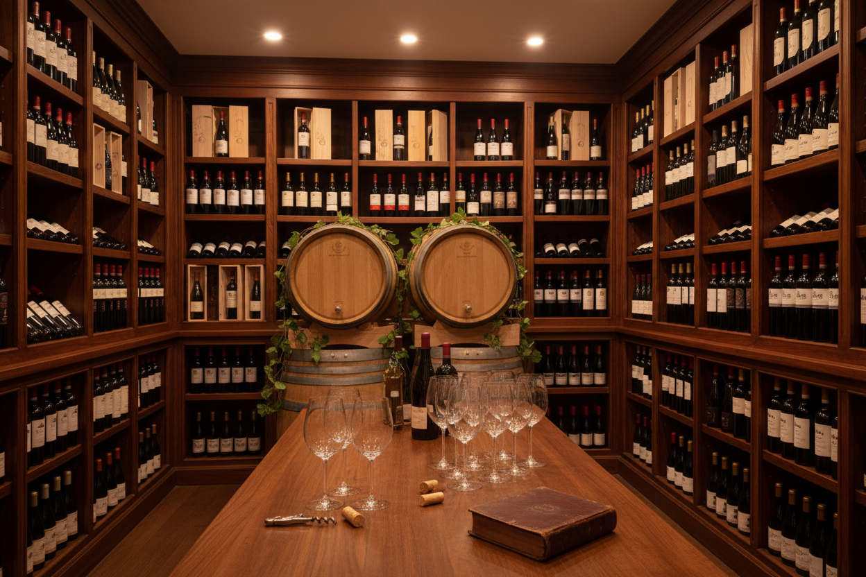 GENERATE ME a christmas vibe background foe my shop, give it persuasive qualities